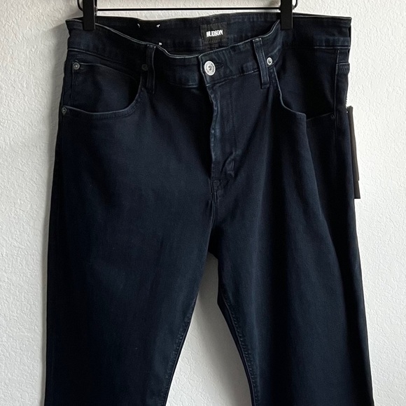 HUDSON Blake Slim Straight Lexi Men Dark Blue Jeans Size 36 BRAND NEW - Picture 2 of 8